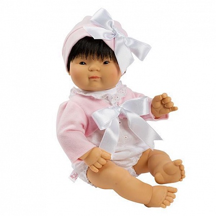 Кукла Чинин в розовой шапочке, 36 см. 